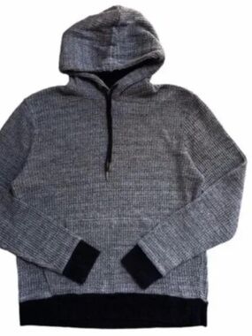Old Navy Men's Waffleknit Hoodie Sweatshirt